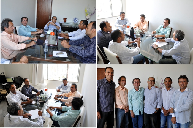 vereadores em visita ao divinews